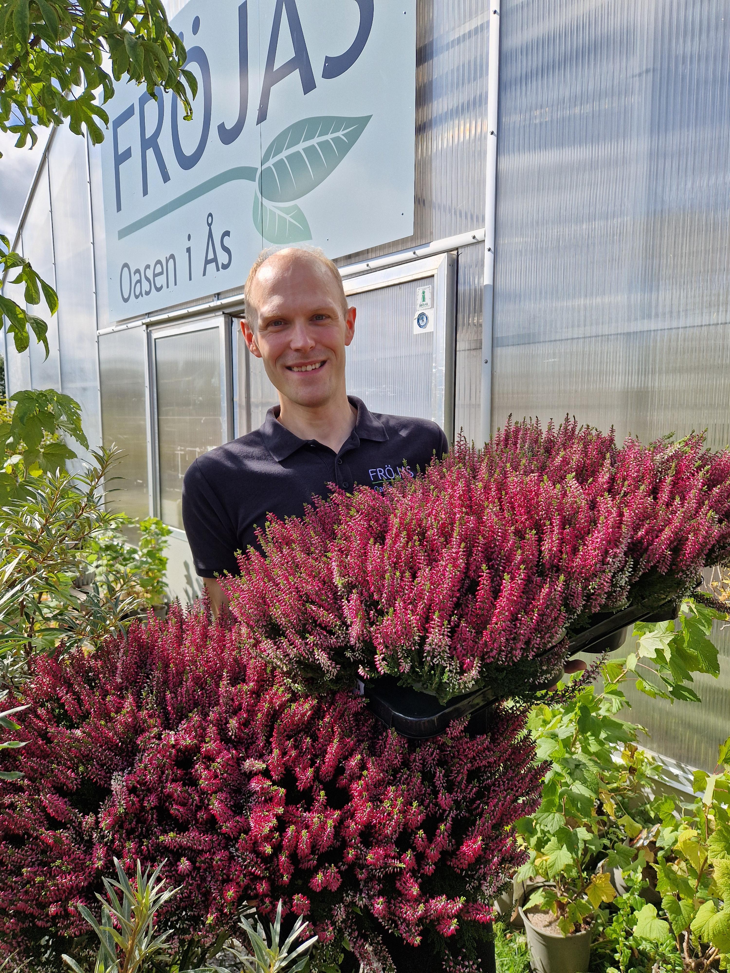 Växter och blommor Fröjas handesträdgåd